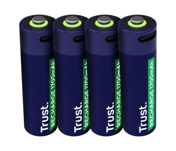 Trust 4x AA - ładowanie USB-C - 1321010 - zdjęcie